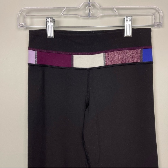 Lululemon Flare Groove Pant Color Block - Picture 4 of 9
